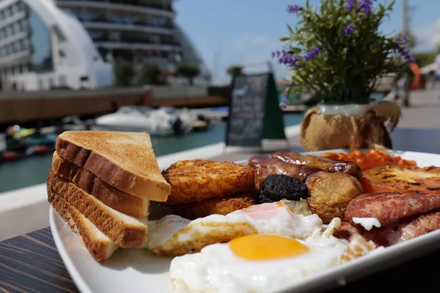 The Hendrix full English breakfast