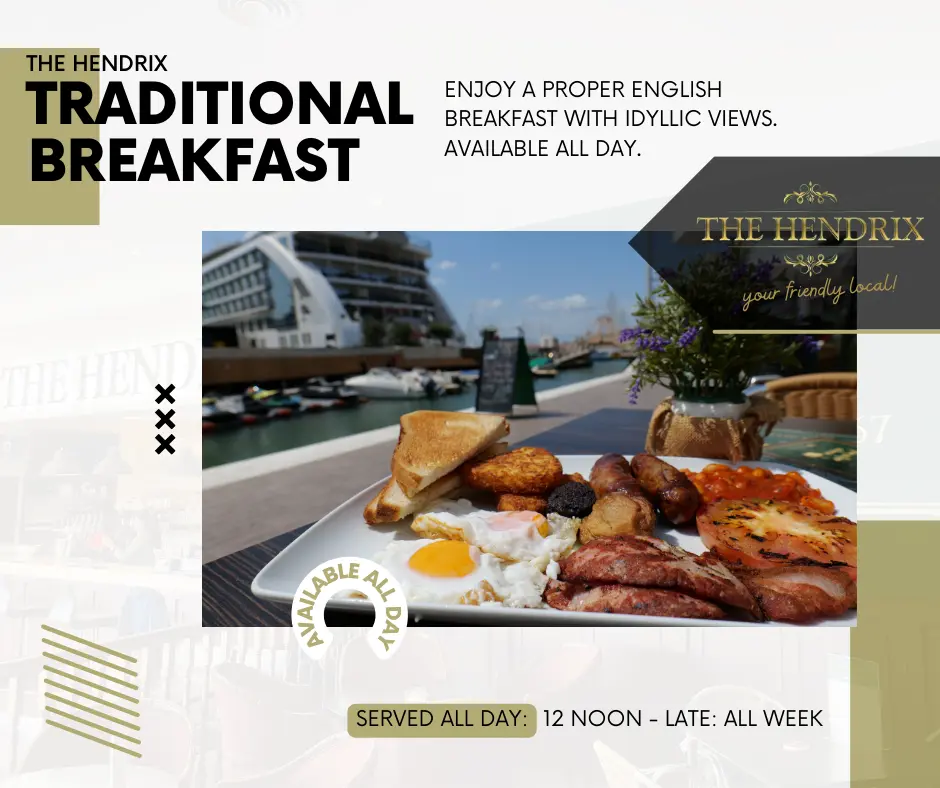Social Media Advert: Traditional English breakfast