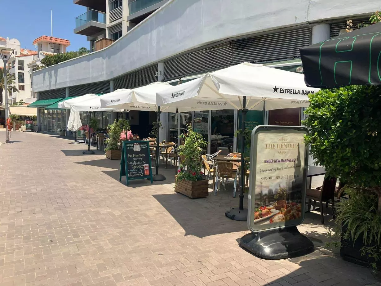 The Hendrix terrace
