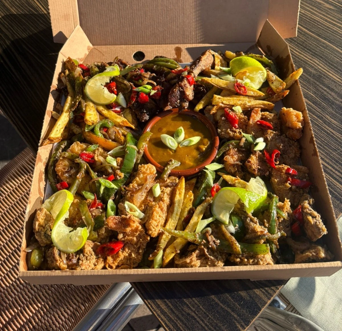 Salt and pepper box